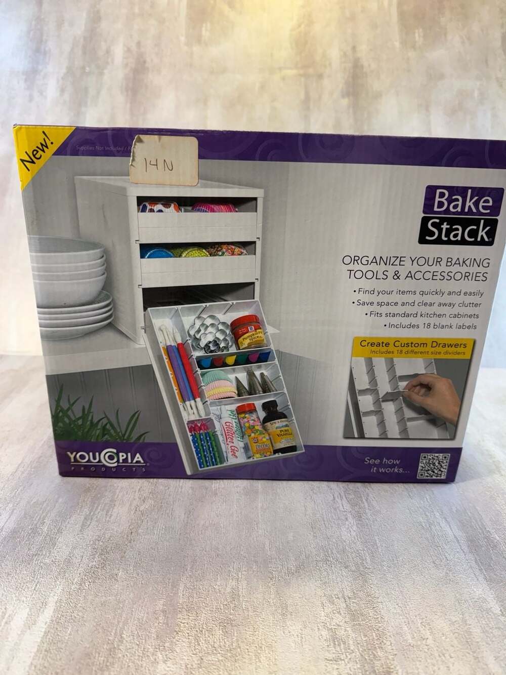 YouCopia BakeStack Kitchen Cabinet Organizer
